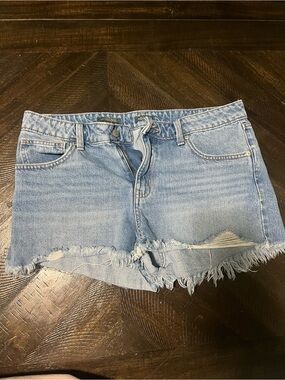 wild fable Light Blue Denim Cutoff Shorts